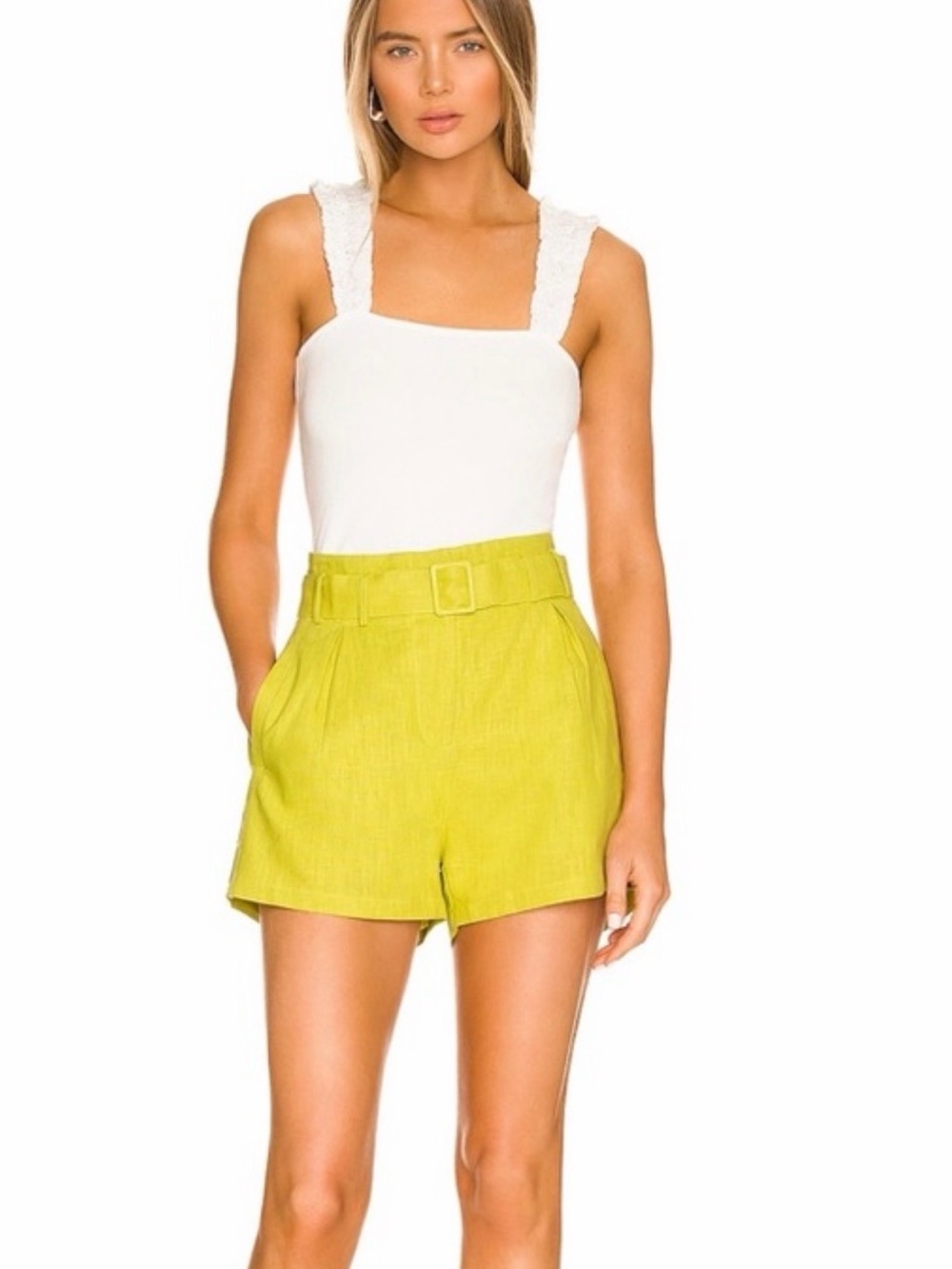 Heartloom Gabrielle Short in Pear - NWT - XS